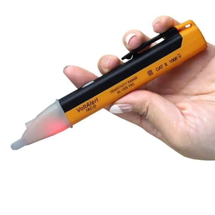 Electric Digital Voltage Tester Pen With LED Indicator And Beep Alert โ Portable Household Tool - Image 4