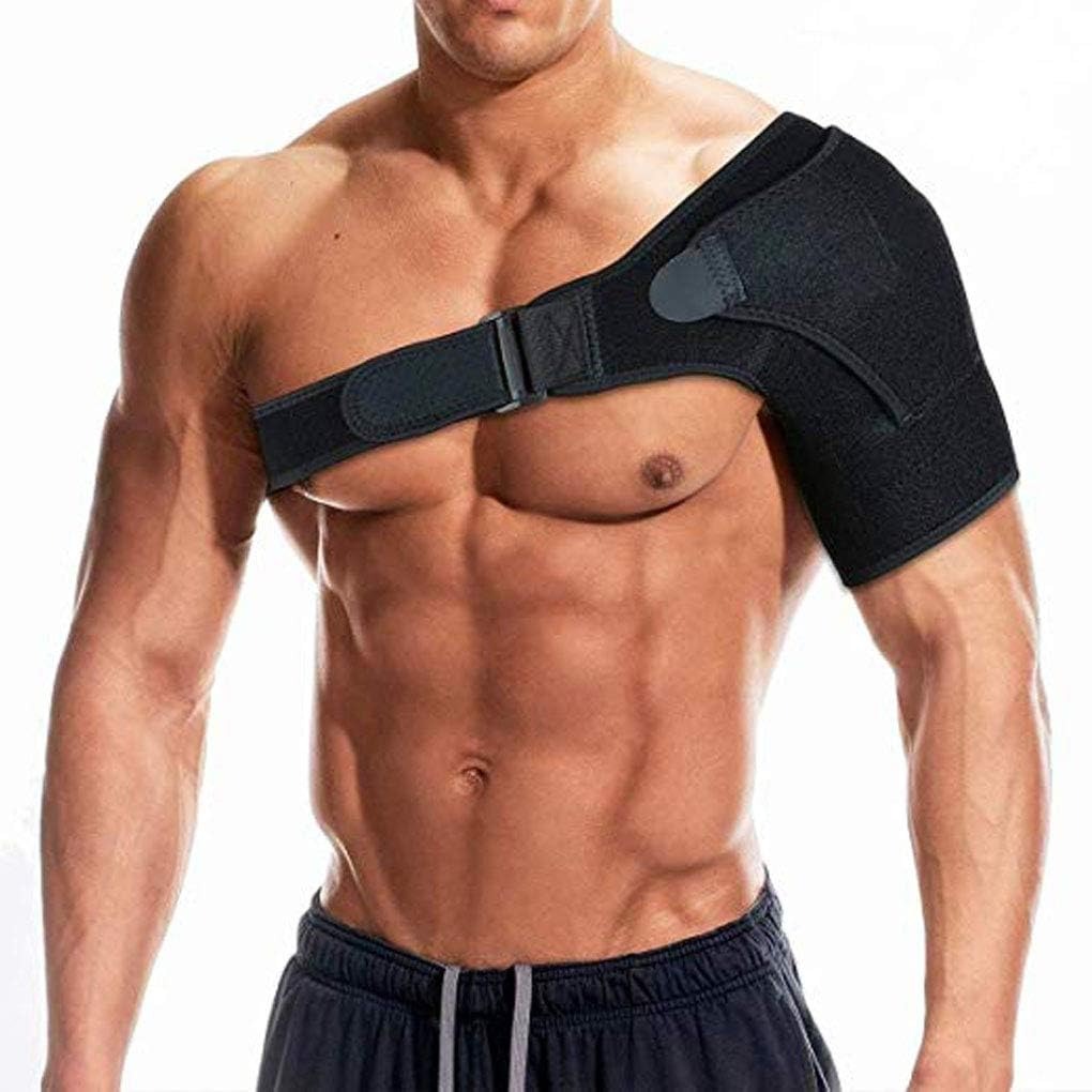 Shoulder Support for Men and Women with Pressure Pad โ Adjustable Posture Corrector Brace for Pain Relief, Muscle Strain & Injury Recovery - Image 3