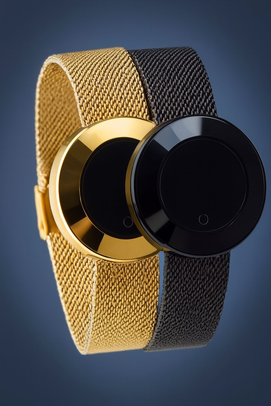 Ladies Smart Watch with Mesh Strap โ Stylish Digital Wristwatch