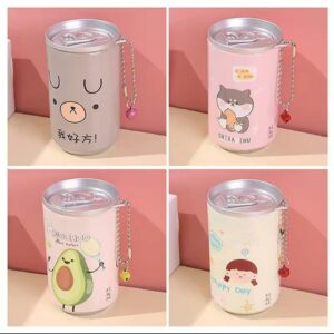 Pack of 30 Mini Portable Wipes with Can Packing - Random Color