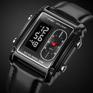 Original Skmei 1868 Boys New Style Design Famous Watch Digital Analog Mens Wrist Watches for Men Luxury Watch - Without Box