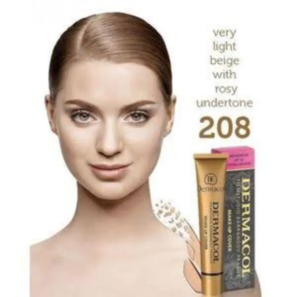 Dermacol High Coverage Creamy Foundation โ Waterproof Makeup Cover - Image 7