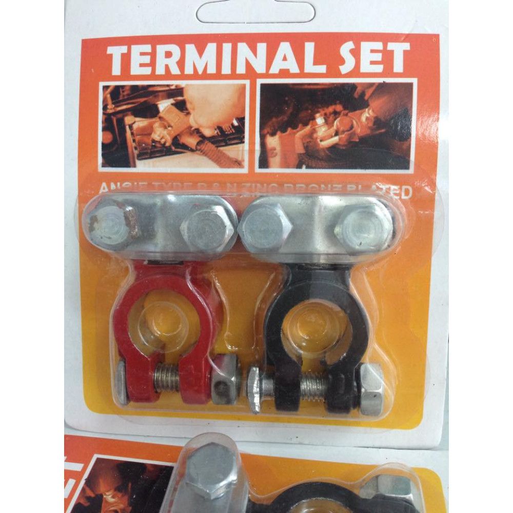 Battery Terminal Set - Positive & Negative (2pcs) - Image 4