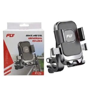 FLY PT-030 Universal Bike Phone Holder Secure Stable Hands Free Riding With 360 Degree Adjustable Viewing