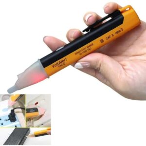 Electric Digital Voltage Tester Pen With LED Indicator And Beep Alert โ Portable Household Tool
