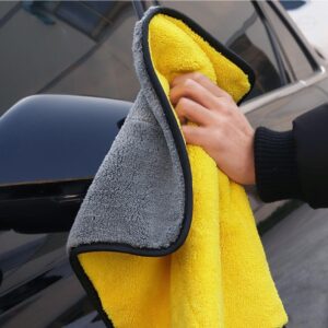 Microfiber Towel 40*40 cm | 800 cleaner duster & wipe wax for car care double side