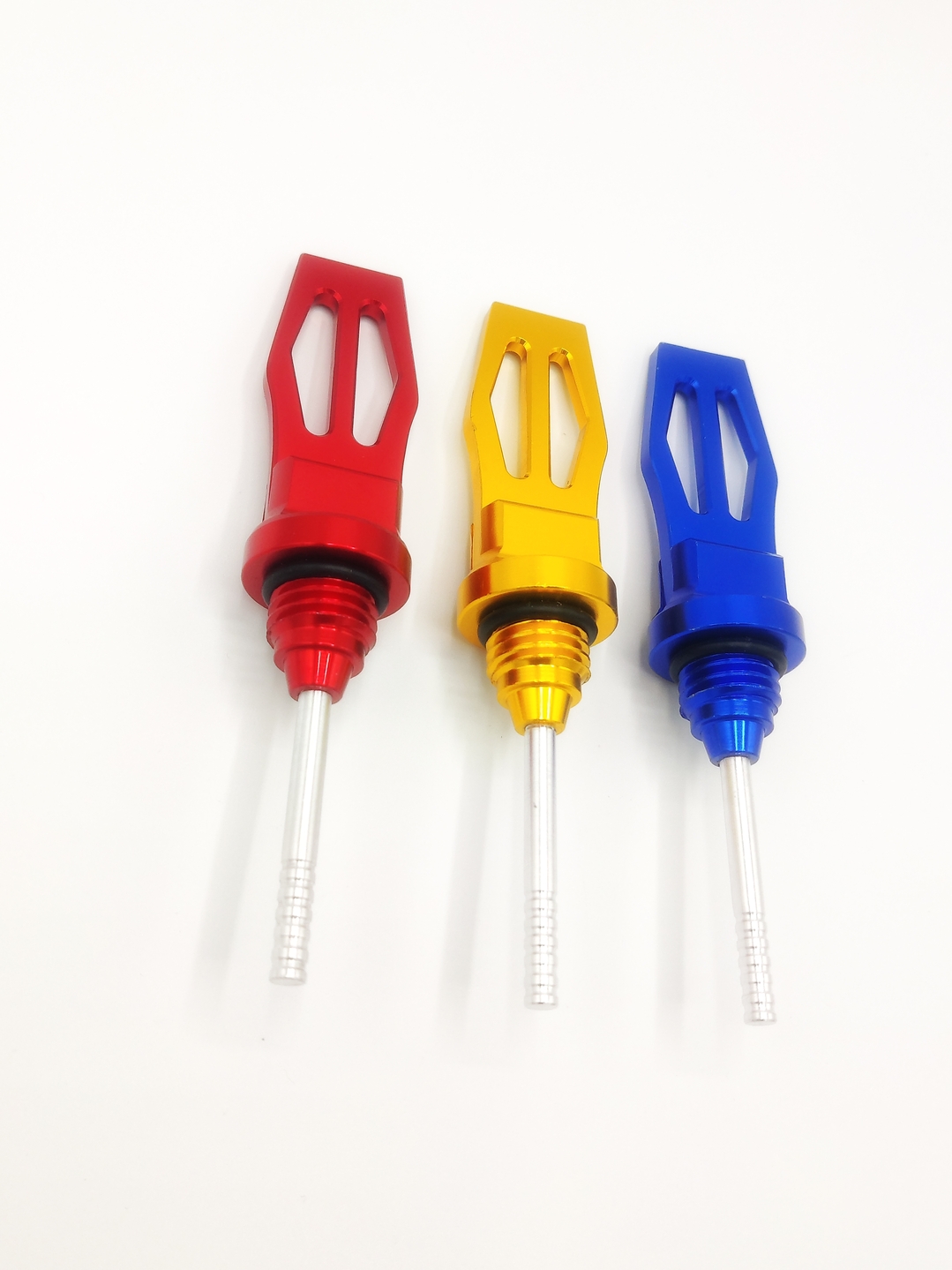 Flat Fancy Oil Gauge for Honda CD 70 & CG 125 | Motorcycle Oil Dipstick | Decorative Bike Oil Gauge for Bikes & Motorcycles - Image 3