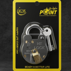 HT Lock JG-35 - Heavy Duty Security Lock Durable Mechanical Hardware Device High Performance Protection Safety Lock For Doors And Gates