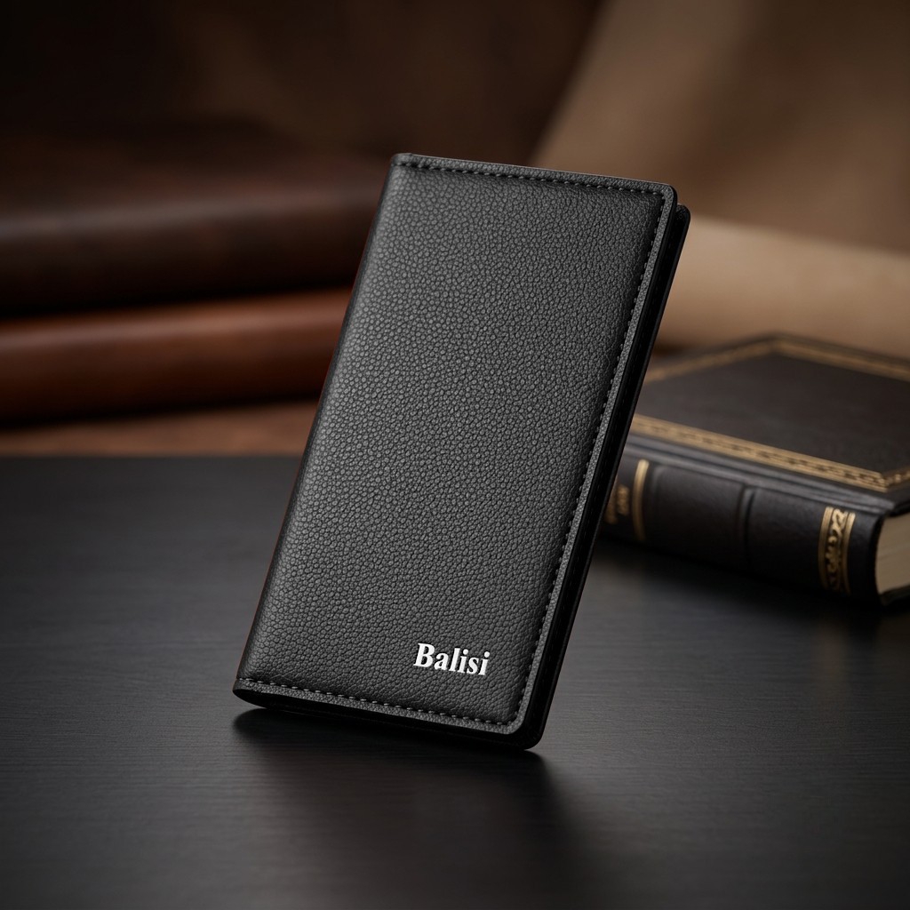 BALISI Bifold Wallet for Men & Women โ 7 Card Slots, Dual Cash Compartments, Transparent ID Window, Slim Pocket Wallet