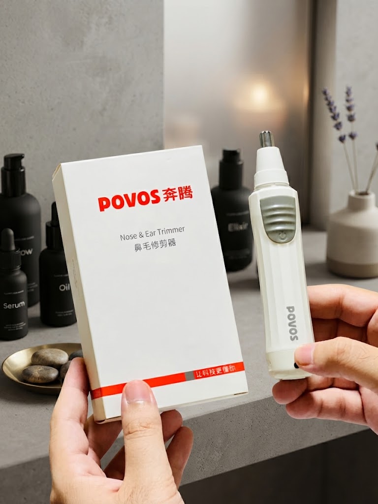 POVOS Nose & Ear Trimmer - Rechargeable Type-C