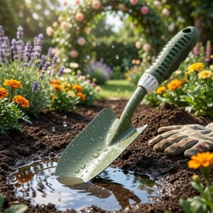GreenPro Gardening Hand Trowel โ Heavy Duty Digging Shovel with Comfortable Anti-Slip Grip Handle