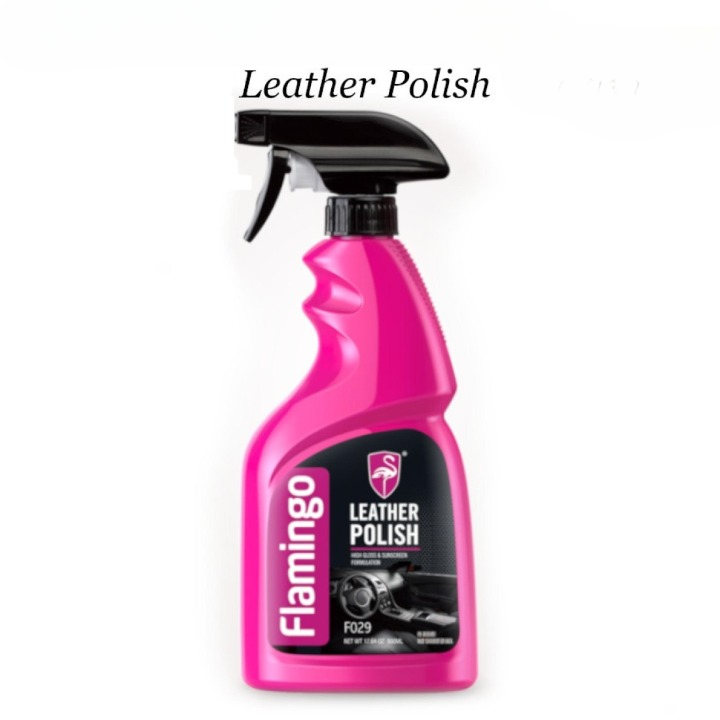Flamingo Leather Polish 500ML โ Premium Shine & Protection for All Leather Surfaces - Image 2