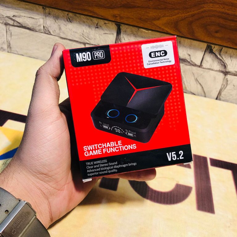 M90 Pro Bluetooth Earbuds with Powerbank Wireless Earphones Gaming - Image 2