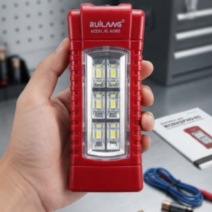 Ruilang Model RL-6006S Rechargeable LED Flashlight And Emergency Work Light - Lighting Product Designed For Illumination And Daily Lighting Routine