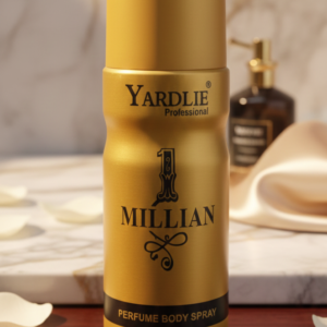 Yardlie Professional 1 MILLIAN Perfume Body Spray (150ml): High-Impact, Long-Lasting Fragrance for Men