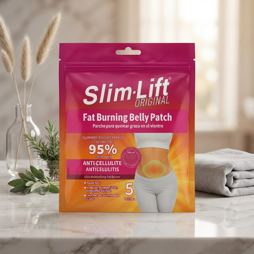 Slim Lift Fat Burning Belly Patch - 5 Pieces Set For Targeted Abdominal Support And Daily Convenience - Image 2