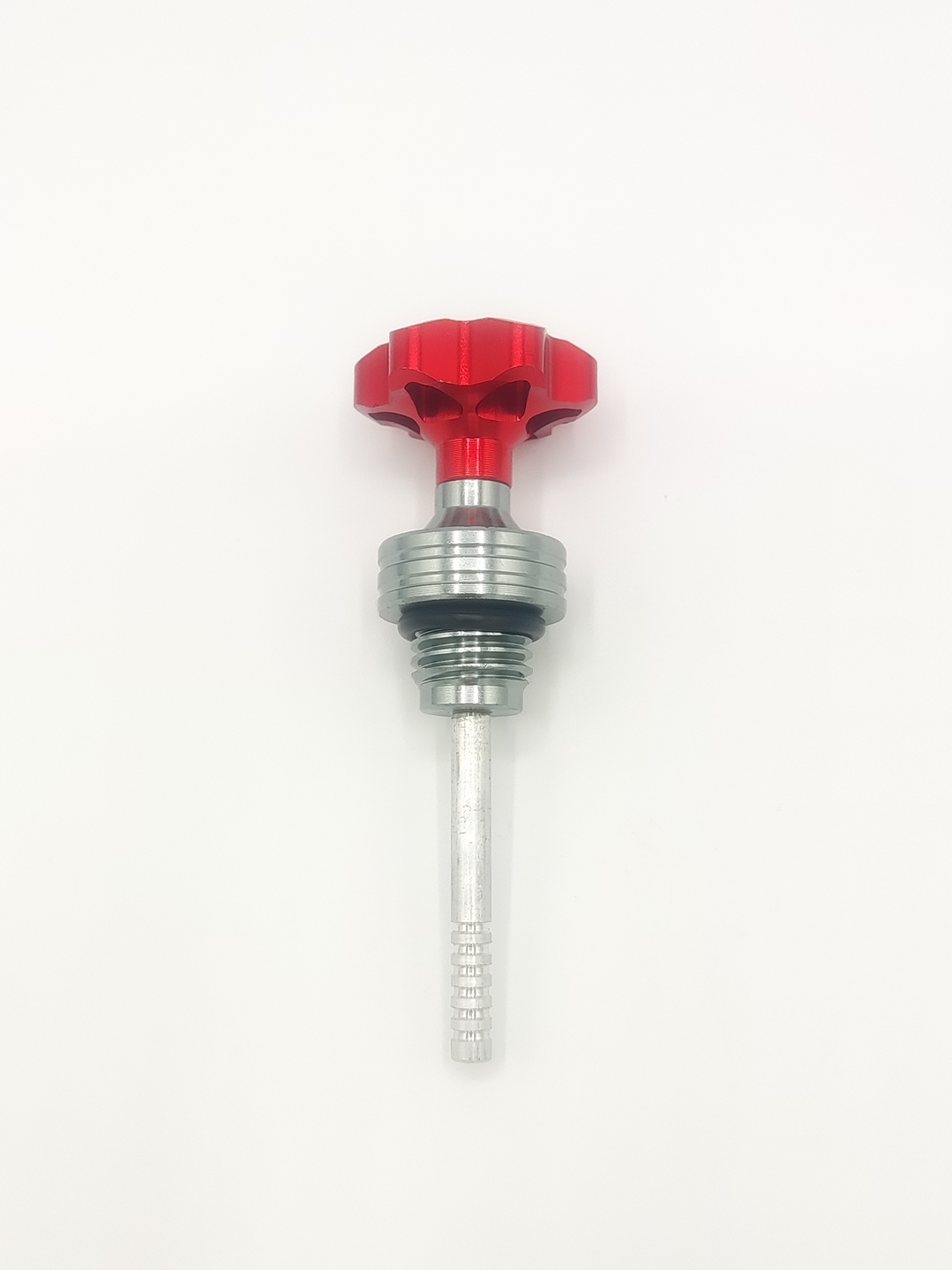 Flower Style Bike Oil Gauge for Honda CD 70 & CG 125 | Fancy Motorcycle Oil Dipstick Decoration - Image 5