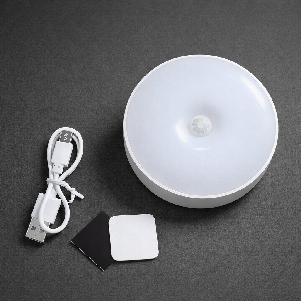 Intelligent Induction Lamp โ Smart Motion Sensor Rechargeable Wireless Night Light l Sensor With Button