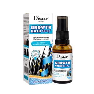 Disaar Vegan Ginseng Root Hair Growth Spray (30ml, DS4002): Natural Strengthener & Anti-Hair Loss Treatment