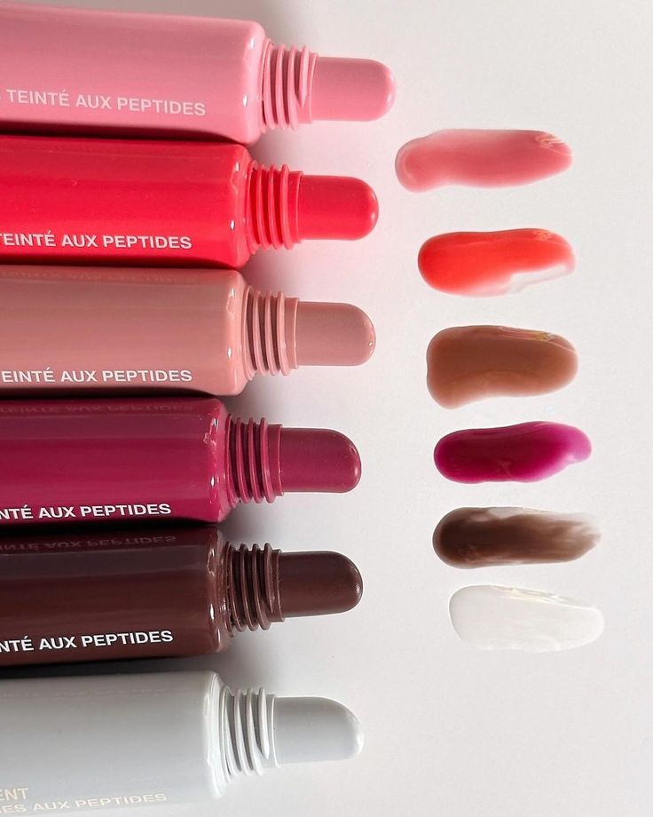 Rhode Peptide Lip Tint โ Hydrating Glossy Lip Balm Pack of 8 Shades - Image 3