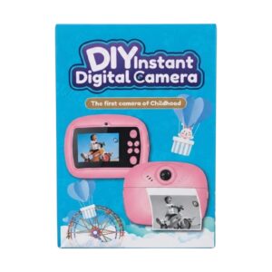 Kids DIY Instant Digital Camera with Photo Printing (Random Color)