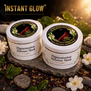 Pigmentation Defense Face Mask 50g – Natural Brightening Mask for Dark Spots, Uneven Skin Tone & Healthy Glow