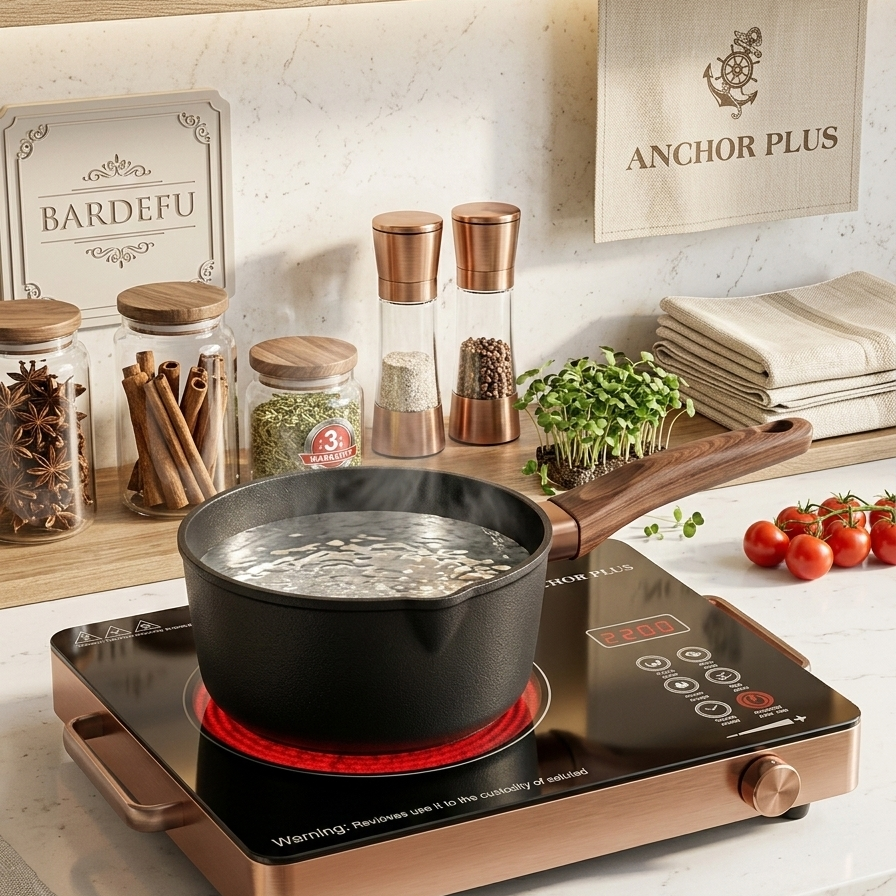Ancher Plus 2200 Watt Hotplate โ High-Power Electric Cooking Solution - Image 2