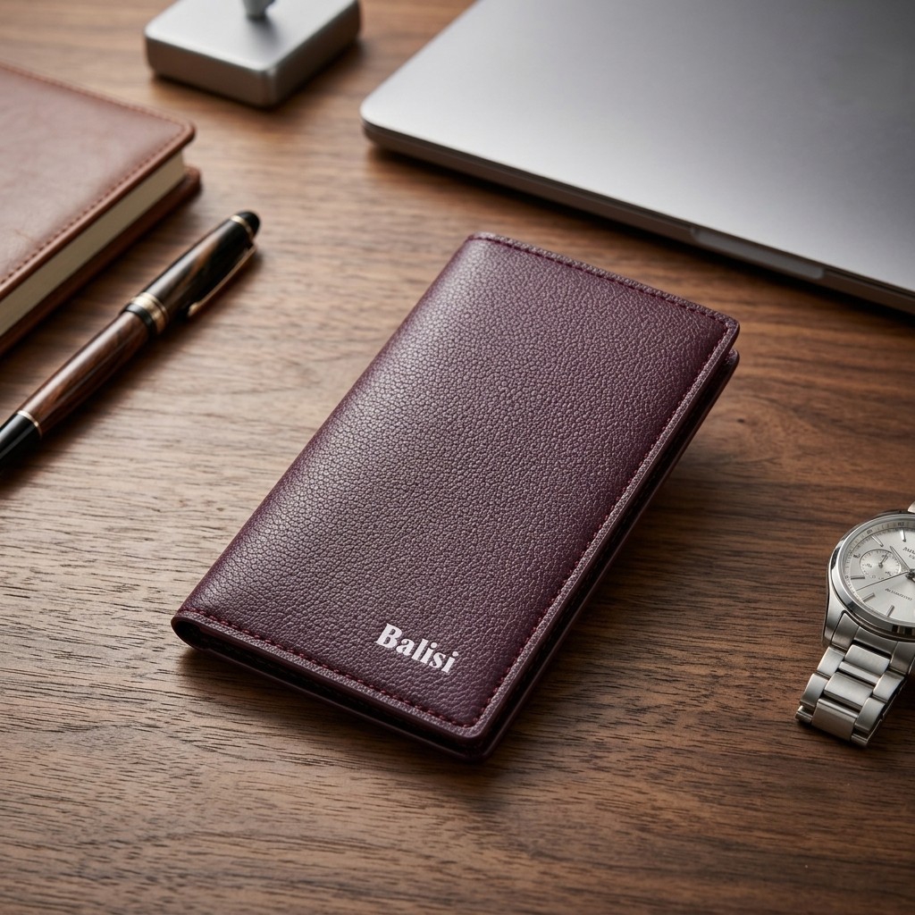 BALISI Bifold Wallet for Men & Women โ 7 Card Slots, Dual Cash Compartments, Transparent ID Window, Slim Pocket Wallet - Image 8