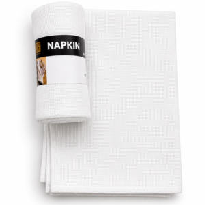 Premium Export Quality 100% Cotton Napkin (45x70 cm, 280 GSM) โ Heavy-Duty Cloth Table Linen