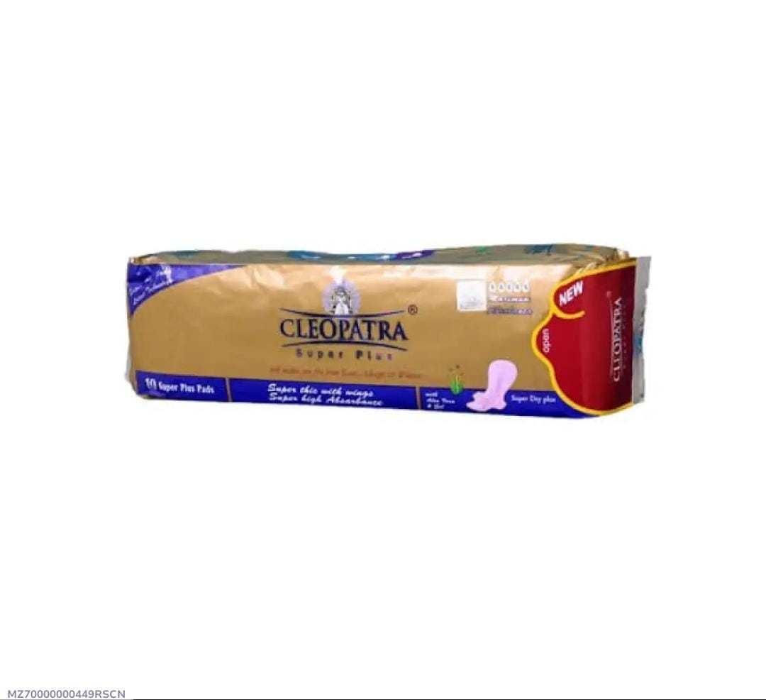 Cleopatra Super Plus Sanitary Pads โ Pack of 10 Maxi Thick Pads - Image 3