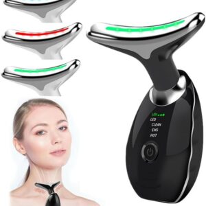Vegena Face Massager Against Wrinkles, Face Beauty Device, Electric Face Massager Anti-Wrinkle with 3 Modes 45ยฐC Anti-Wrinkle Face Device Skin Tightening Ems Face Care Device Anti-Wrinkle