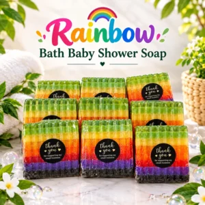 Rainbow Baby Shower Soap โ Gentle Care, Pure Love Rain bow Baby Shower Soap - 100gm