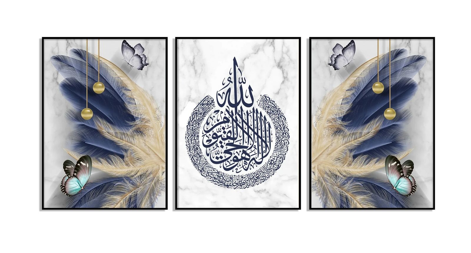 Set of 3 Premium Wall Art Photo Tiles โ Modern Home Decor Sets - Image 2
