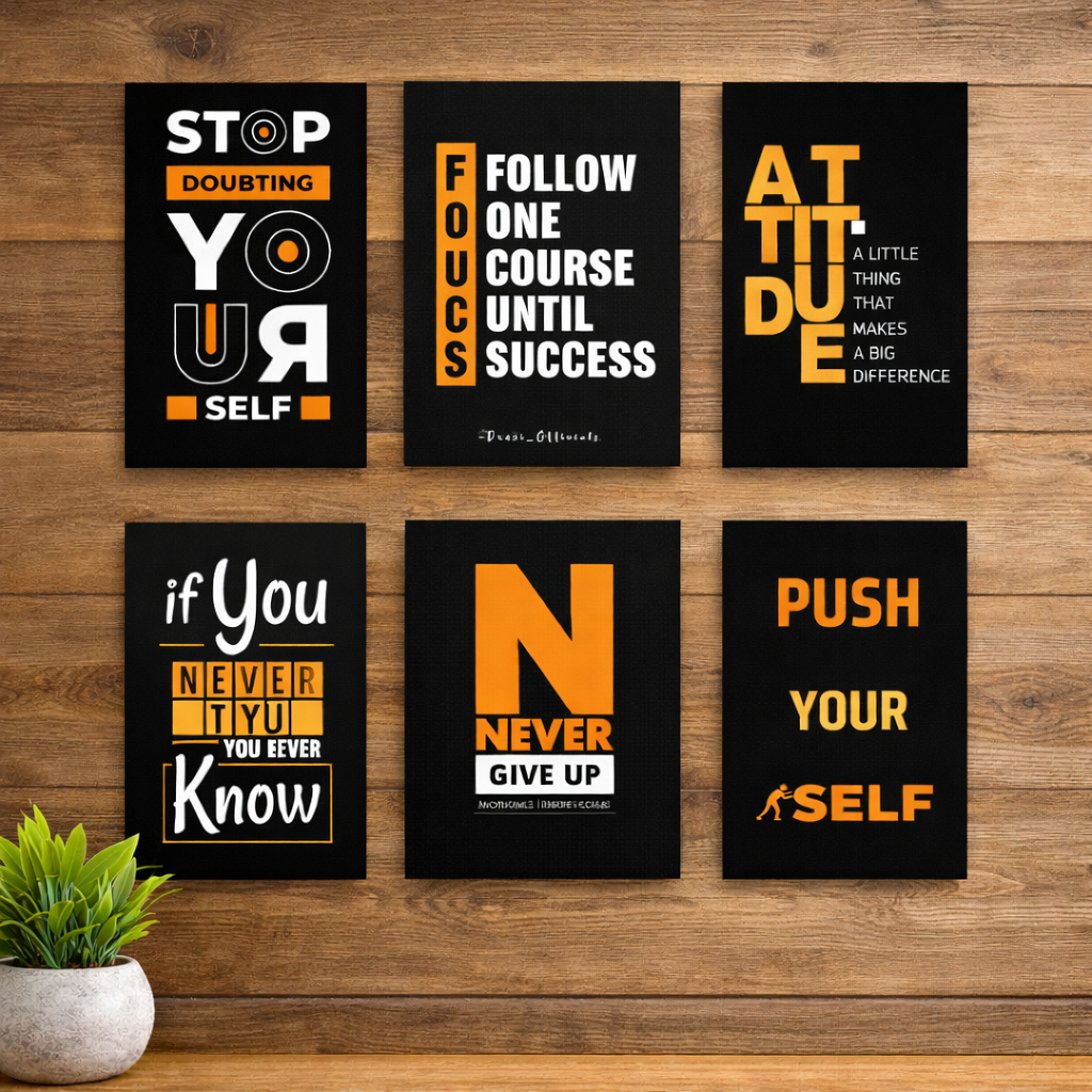 Set of 6 Premium Wall Art Photo Tiles โ Modern Home Decor Sets - Image 2