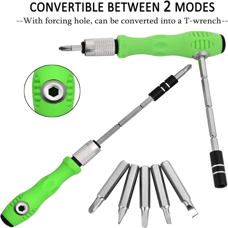 32-in-1 Precision Screwdriver Set โ Multi-Bit Repair Tool Kit for Electronics & Home Use - Image 5