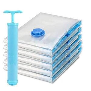 Vacuum Storage Bags with Hand Pump – Space Saving Compression Bags