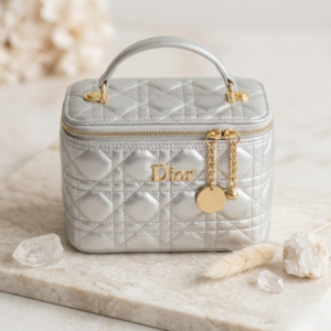 Imported Synthetic Leather Beauty Bag – Stylish Cosmetic Organizer for Travel & Daily Use | Without Box