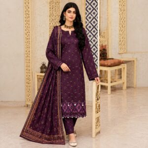 SALIM Design-05 3 Piece Printed Lawn Suit