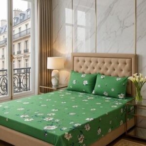 3D Crystal Cotton 3-piece Bedsheet Set AY0010036