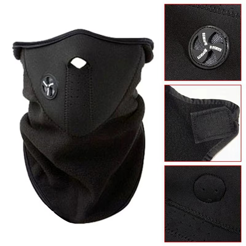 Half Face Bike Mask โ Windproof & Dustproof Cycling Face Shield - Image 3