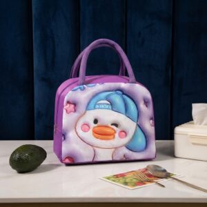 Cute Cartoon Duck Thermal Insulated Lunch Bag - Carry Bag Designed For Food Storage And Daily Meal Routine