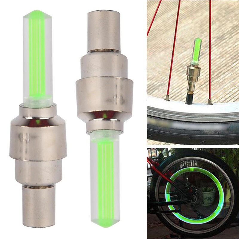 Pack of 2 - Motorbike And Car And Cycle Tire Wheel Motion Sensor LED Lights - Automotive Accessory (Random Color) - Image 4