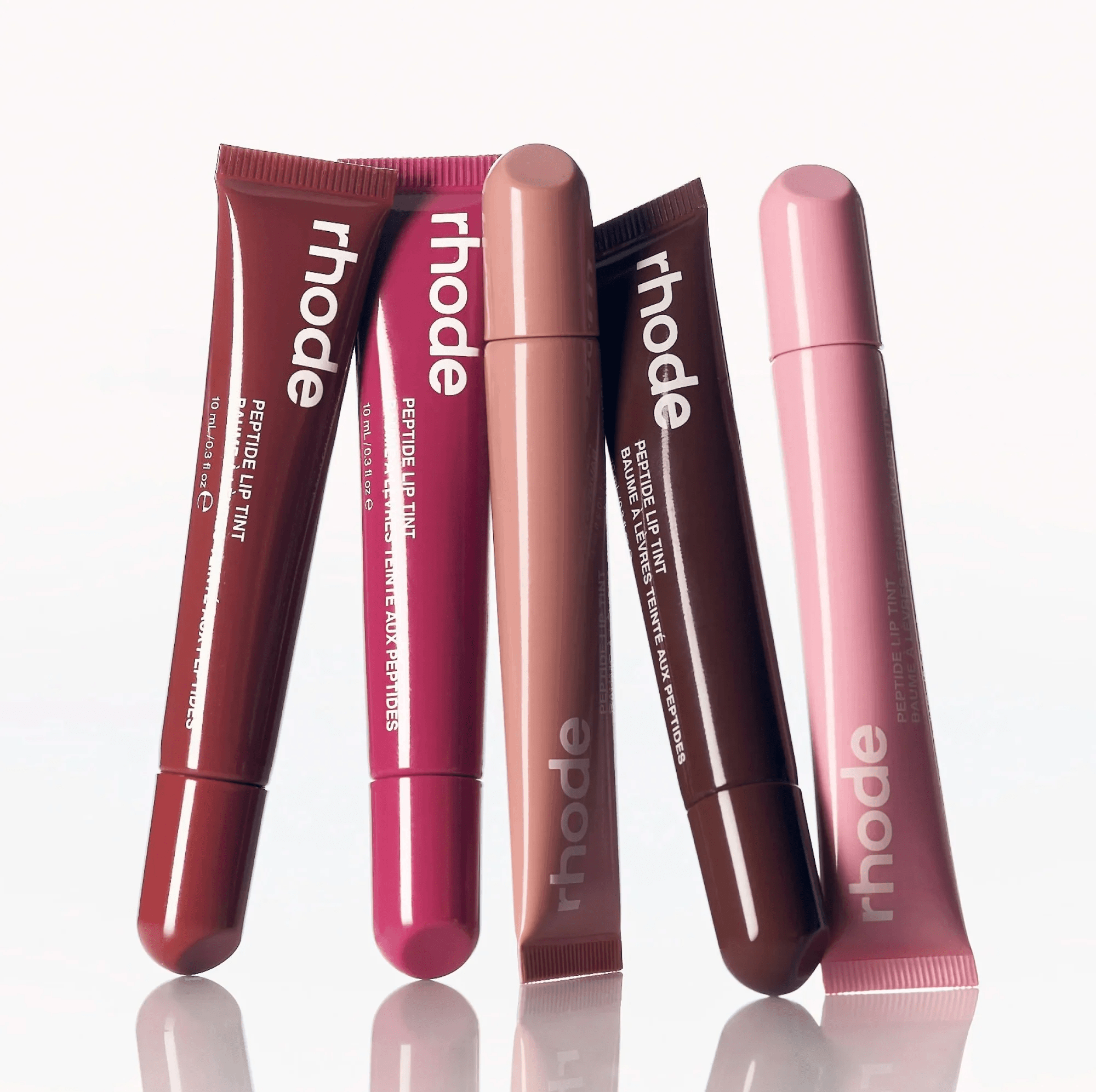 Rhode Peptide Lip Tint โ Hydrating Glossy Lip Balm Pack of 6 (Random Color) - Image 4
