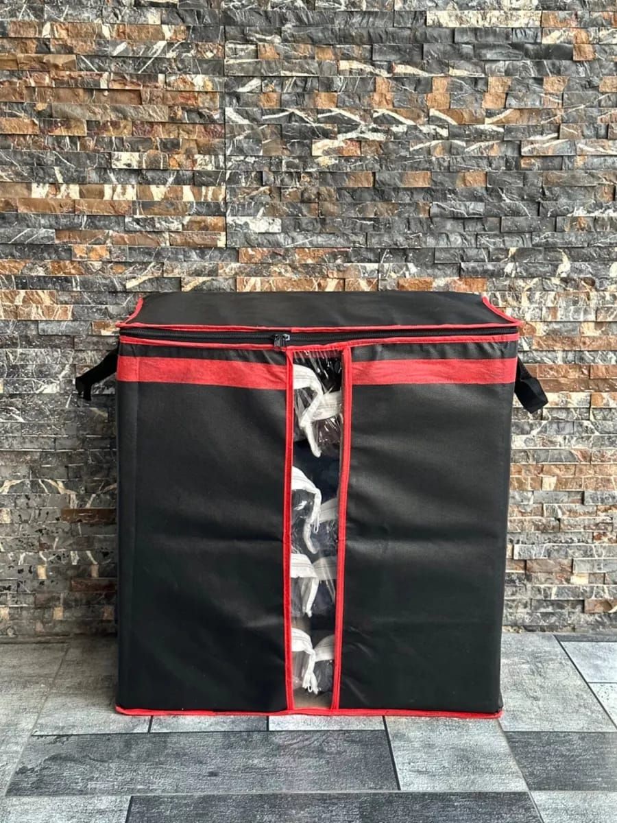 Heavy-Duty 110GSM Storage Bag โ Foldable Closet Organizer for Clothes, Quilts & Blankets - Image 4