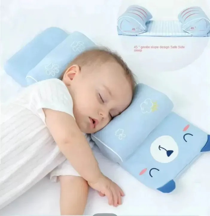 Adjustable Baby Sleeping Support Pillow Anti Roll Cushion And Neck Protection Infant Sleep Positioner | Random Colour - Image 4