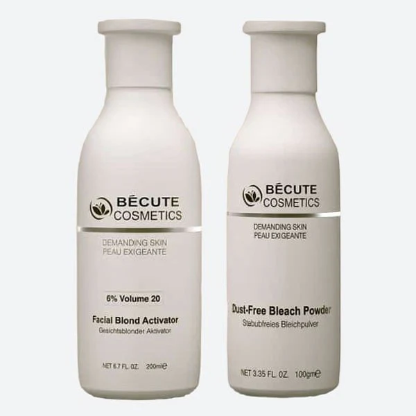 Becute skin polish set - Becute Bleach Powder & Facial Blonde Activator - Image 2