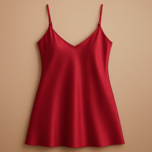 Satin Slip Dress β Sleeveless Camisole with Adjustable Thin Straps | Free Size