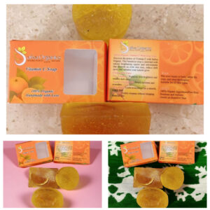 Safwa Organics Vitamin C Soap | Organic Handmade Glow Bar Soap | Best Quality Soapย