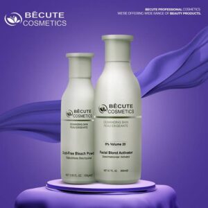 Becute skin polish set - Becute Bleach Powder & Facial Blonde Activator