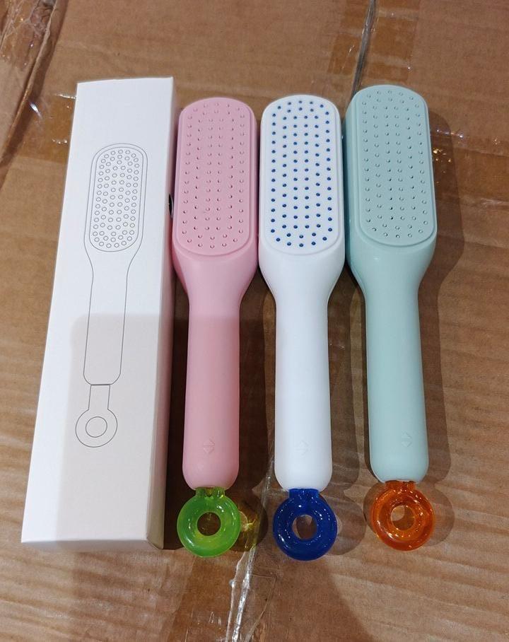 Self cleaning hair comb (random color) - Image 9